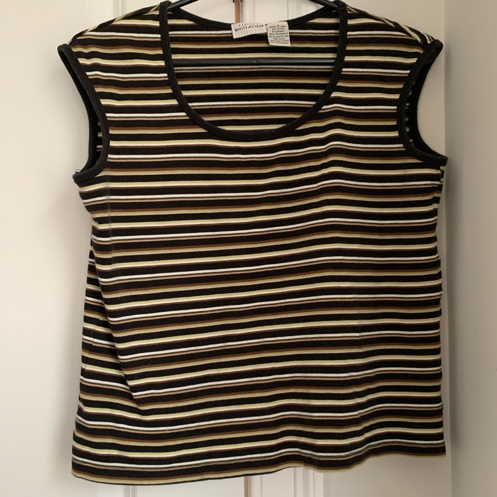 Vintage striped tank top